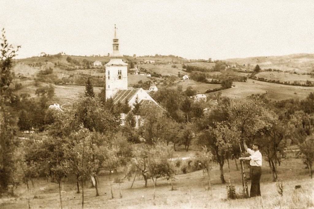 Crkva sv. Barbare, Vrapče oko 1910. godine